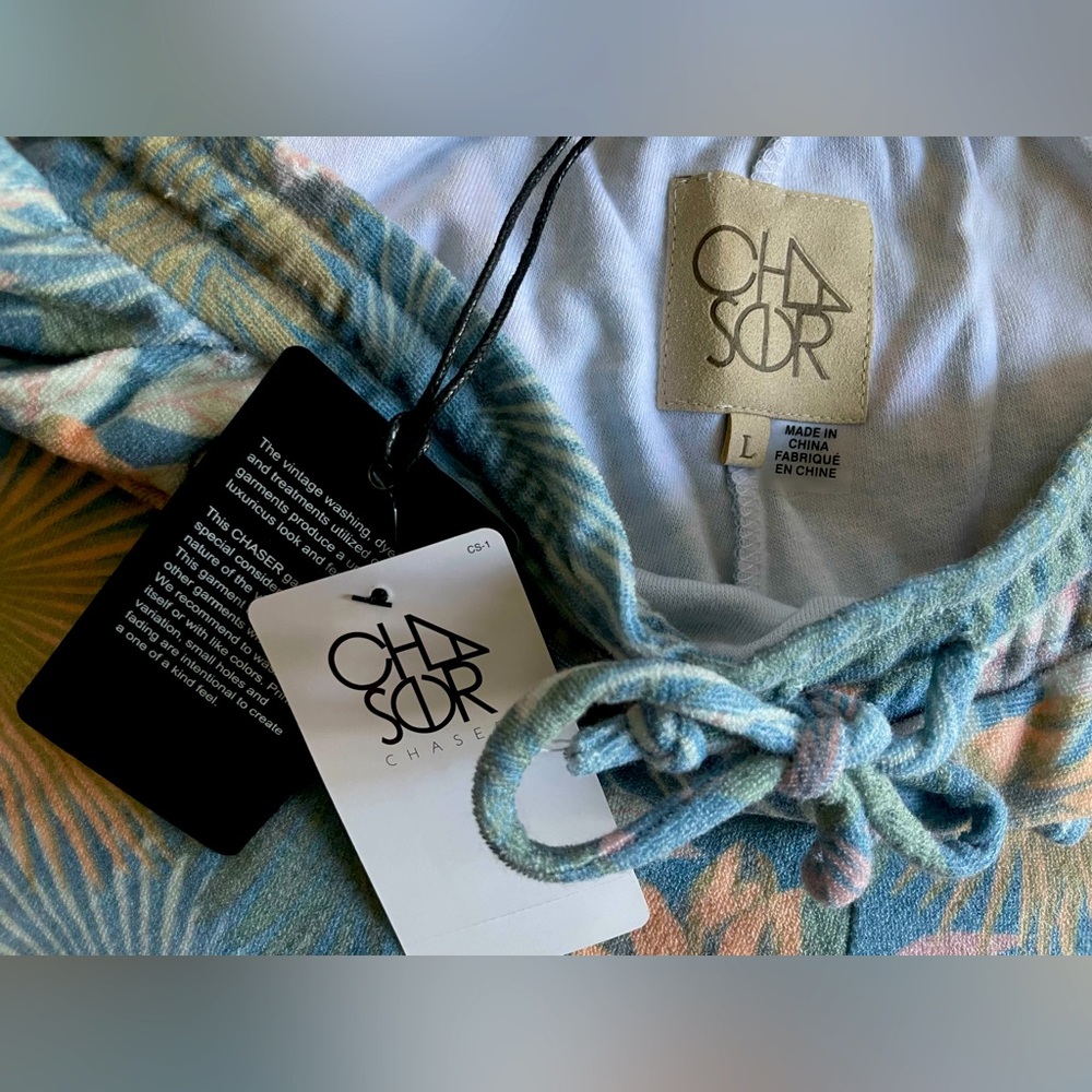 NWT:CHASOR Shorts Organic Utra Soft Cotton drawstring PRICE is FIRM!